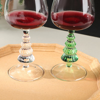 Weihnachtsbaum-Design Nordisches Trinkglas Hochwertiges Borosilikatglas Weingläser für Bars und Zuhause