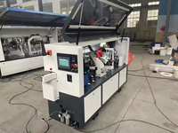 Usine En Bois Travail Du Bois Mdf Pvc Bande De Bois Colle D'étanchéité Lipping Polissage Machine Cnc Courbe Contreplaqué EdgeBander Automatique