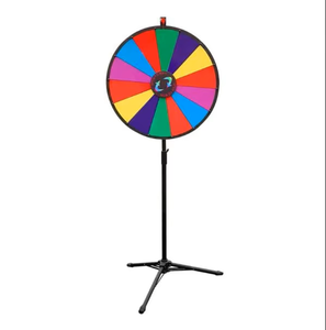 Desain Tripod dudukan roda putar, tugas berat 24 inci portabel untuk penggunaan promosi dan pesta - Product Image 2