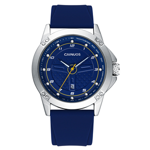 Montre pour homme CAINUOS, <span class=keywords><strong>grand</strong></span> cadran circulaire, texture tendance, classique, simple, atmosphérique, <span class=keywords><strong>mouvement</strong></span> à quartz exquis, modè<span class=keywords><strong>le</strong></span> 5029G - Product Image 5