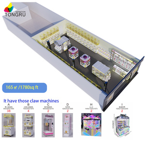 Máquina de grúa de garras 200 ㎡   Tamaño Mini, Ideal para Guarderías y Cafeterías Infantiles, Promueve el Juego Interactivo y las Habilidades de los Niños - Product Image 4