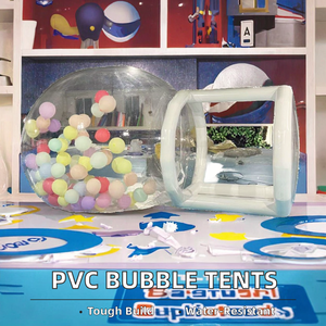 Carpa Burbuja Inflable al por Mayor de Fábrica con Túnel, Carpa Burbuja Transparente de PVC, Piscina de Bolas para Eventos al <span class=keywords><strong>Aire</strong></span> <span class=keywords><strong>Libre</strong></span>, <span class=keywords><strong>Alquiler</strong></span> Comercial para Fiestas de <span class=keywords><strong>Cumpleaños</strong></span> - Product Image 3
