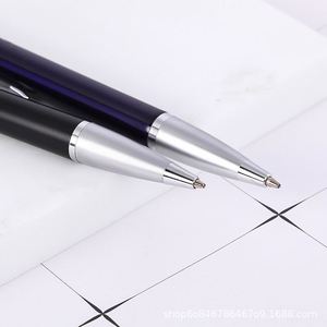 Premium Metal Ballpoint <b>Pen</b> Luxury Silver Trim Writing <b>Pen</b> with Smooth <b>Refill</b> - Product Image 3