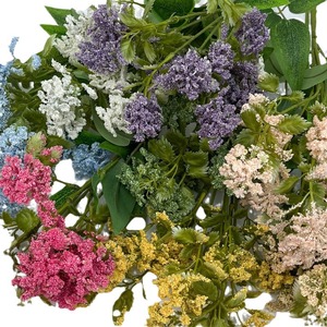 Bubble Osmanthus Mixed Silk <b>Flowers</b> Wedding Decoration <b>Artificial</b> <b>Flowers</b> Hotel Arch <b>Arrangement</b> Eco Friendly - Product Image 5