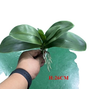 2025 ARBUSTO DE HOJAS DE PLANTAS DE ORQUÍDEAS ARTIFICIALES DE PLÁSTICO MÁS NUEVO - Product Image 1