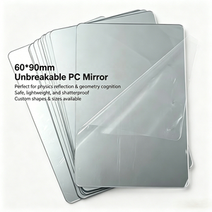 Miroir en PC incassable en gros pour enfants, expérience scientifique STEM, artisanat éducatif sur la symétrie et la géométrie pour la maternelle - Product Image 2