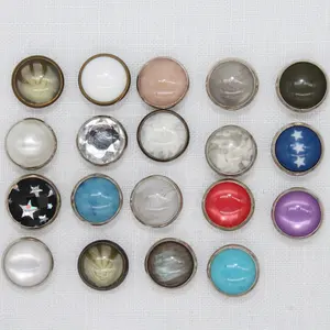 Various Colored Colorful Pearl Prong Snap Button 8.0MM 9.0MM 10MM 10.5MM 11.5MM 11.7MM 12MM 12.5MM 13MM 14MM 15MM