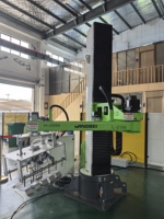 Robot Paletizer Kustom OEM Xyz Cartesian Full Layer 2100mm Servo Kecepatan Tinggi Rangka Baja untuk Lini Produksi Gudang