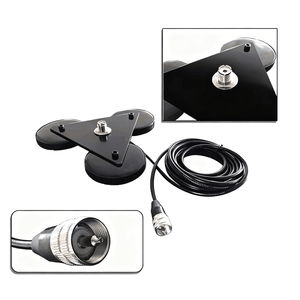 Antenne mobile à montage magnétique avec base aimantée puissante pour une communication optimale - Product Image 3