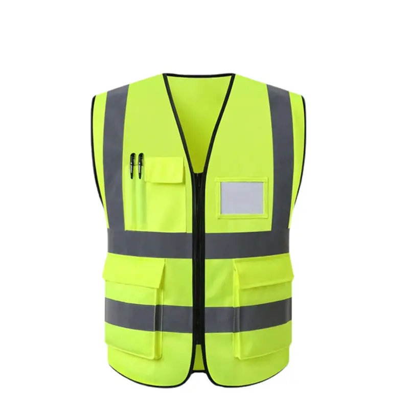 Hersteller Großhandel Bauarbeitsverkehrs-Reflexierkleidung atmungsaktiv Radsport reflektierende Sicherheitsweste mit individuellem Logo