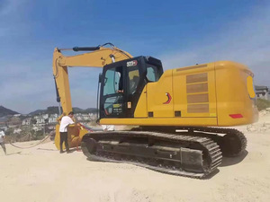 สินค้าขายดี รถขุดขนาดเล็กแบบตีนตะขาบ รุ่น Cat320 ดีไซน์ใหม่ พร้อมบุ้งกี๋ขุดและหัวเจาะไฮดรอลิก - Product Image 5