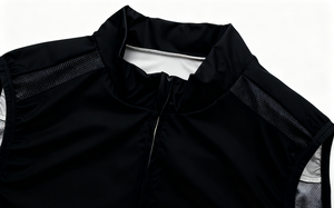 Chaleco sin mangas cortavientos de alto rendimiento, transpirable, con logo personalizado, para ciclismo en carretera, MTB, entrenamiento en clima frío. - Product Image 6