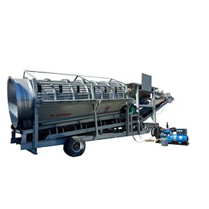 Peralatan penyaringan batu dan pasir layar Drum tanpa serat ponsel ban tambang bahan baja mangan - Product Image 5