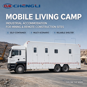 Camión Móvil Industrial para Vivienda, Campamento Móvil para Minería, Sitio de Construcción Remoto, Vehículo de Alojamiento Móvil Autónomo - Product Image 1