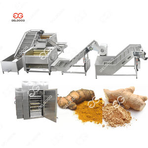 Máquina secadora de jengibre de escala media con Control Digital Industrial de fabricación turca, <span class=keywords><strong>patatas</strong></span>, hierbas, corte, secado, componentes de núcleo de Motor PLC - Product Image 1