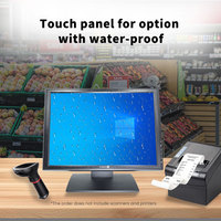 New 17" Touch Screen Monitor LCD TFT Pos Restaurant Dining Hall Medical Display USB POS Cashier System Terminal Business Use