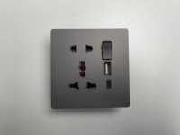 Enchufe de Pared con Interruptor USB Estándar Británico de Precio de Fábrica Shinelite con Puerto USB Tipo A+C