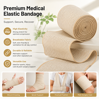 Bande élastique abdominale large en polyester/nylon écologique haute ténacité Aoya pour la protection médicale de la taille