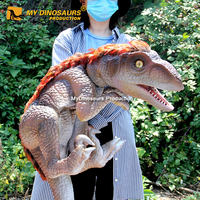 My Dino DH021 High Simulation Dinosaur Baby Robotic Dinosaur Puppet Velociraptor