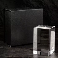 Großhandel Maßgefertigte 3D-Lasergravierte Kristallrohlinge K9 Klarglas Sublimations-Auszeichnung Trophäe Religiöses Souvenir Geschenk