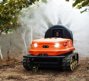 Robot agricole <span class=keywords><strong>autonome</strong></span> <span class=keywords><strong>électrique</strong></span>, <span class=keywords><strong>pulvérisateur</strong></span> sur chenilles pour vergers, machine pour l'agriculture - Product Image 1