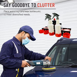 Hanging Board Auto Cleaning Detailing Tool <b>Spray</b> Bottle Storage Rack Car Beauty Accessory - Product Image 5