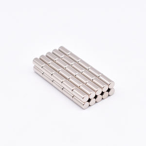 5x10mm Axial magnetizado cilindro imanes de neodimio - Product Image 1