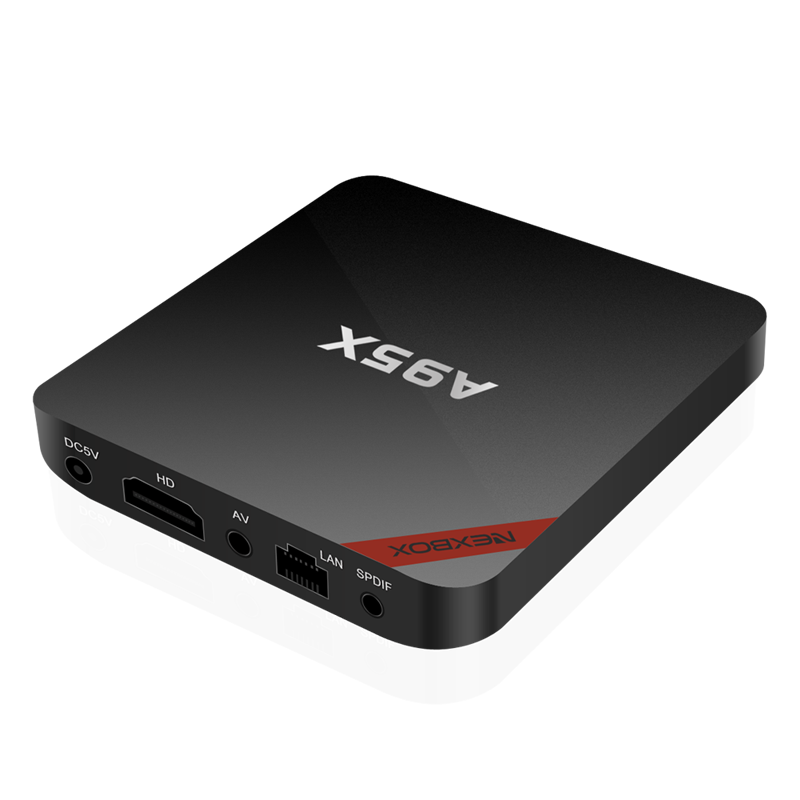 A95X B7N Android Amlogic S905W Quad core CortexA53 2,4 Wifi Super HD video 2GB 16GB 4K Dispositivo de TV Set-top Box