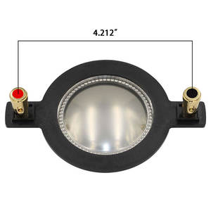 YOTO-Diafragma de controlador timpano de 8 ohmios, bobina de voz de 2 ", 500 vatios, de alta calidad, de 2 pulgadas, de 2 pulgadas, de 2 pulgadas, de alta calidad, de 2, 2 Ohmios - Product Image 2