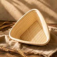 Panier de levage en rotin naturel, sans éclats, design en rotin, avec doublure en coton, pour la levée professionnelle du pain, directement de l'usine