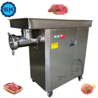 Hachoir à viande électrique 3000w surgelé à usage commercial vertical Hachoir à poisson 5 hp Hachoir à viande de poisson