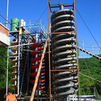 Separador de gravedad de equipo de minería de oro serie BLL de Chile para tolva espiral de mineral de oro