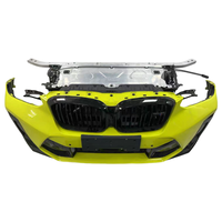 Convient pour l'assemblage du pare-chocs avant de haute qualité pour BMW X4M F98 avec radiateur, phare, ventilateur, grille, kit carrosserie ABS G02