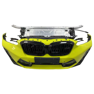 Adecuado para el conjunto de parachoques delantero <span class=keywords><strong>BMW</strong></span> X4M F98 de alta calidad con kit de carrocería ABS de malla de ventilador de Faro de radiador G02 - Product Image 2