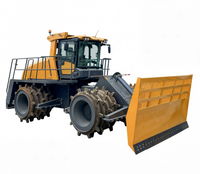 Compacteur de remblai XH285 de 28 tonnes avec moteur et pompe – Composants essentiels pour le compactage du sol