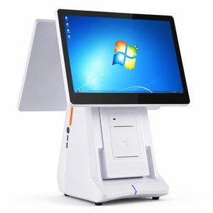 Dual 15.6” Touch POS System J1900 4+64 Smart Billing Machine with 80mm Yanke Printer Support WiFi and Speaker for Retail Shop - Product Image 5