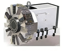Tour CNC à lit incliné à 45 degrés à broche unique haute précision XT500, tourelle servo à 12 postes, machine de tournage de métaux