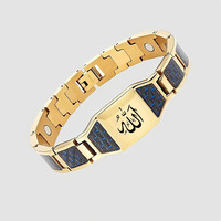 Bracelet magnétique en acier titane, directement de l'usine, avec placage sans nickel et sans cadmium, idéal pour les célébrations d'anniversaire