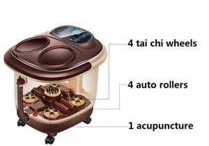 Masajeador de baño de pies Phenitech 2025 con temperatura ajustable, máquina de spa de pies con acupuntura y surf de burbujas - Product Image 3