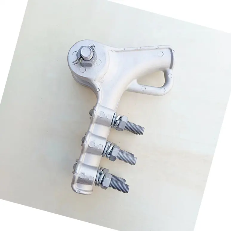 Preço fábrica OEM Casting Alumínio Strain Clamp Tensão Clamp Dead End Clamp NLL-3