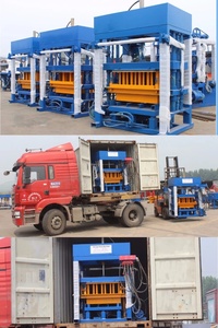 Xi măng khoe Khối Máy làm tại Ấn Độ Qt4-15 khối bê tông lát máy - Product Image 6