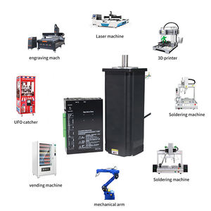Комплект шагового двигателя Nema 42, 25 нм сервопривод с замкнутым контуром, 110 мм, 2 фазы, для 3D-принтера, Moto Cnc, 3-фазный цифровой драйвер, 3 фазы - Product Image 5