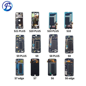 All'ingrosso Mobile S21 + S20 + S10 + S10 S9 + S9 S8 S8- S7 S6 Touch Screen originale originale per <span class=keywords><strong>Samsung</strong></span> Galaxy serie S con ustioni - Product Image 1