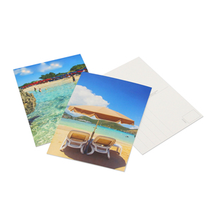 Factory Custom Glossy Matte Surface Postcard City View Advertising Post Cards Printing