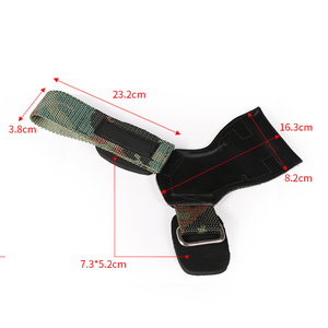 LS0764 Heavy Duty Weight Lifting Gym Training Gummi palme Gepolsterter Schutz Handgriff Handgelenk wickel gurte - Product Image 6