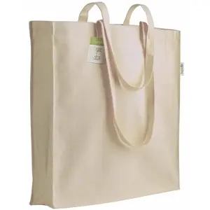 Borsa shopper in cotone biologico 150g, merchandising sostenibile - Product Image 1