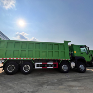 Hoge Kwaliteit Sinotruk Howo Dump Truck 8X4 12 Wheeler 380hp 400hp 430hp Motor Handmatige Kiepwagen Te Koop - Product Image 1