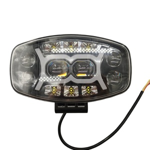 อะไหล่ระบบไฟรถบรรทุกคุณภาพสูง ไฟสปอร์ตไลท์ LED สำหรับรถบรรทุกทั่วไป รูปทรงวงรี 10 นิ้ว 24V A01 - Product Image 1