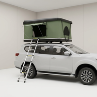 Tente de toit sur mesure à coque rigide avec logo personnalisé, tente de toit pour voiture, installation rapide pour hôtel, complexe hôtelier, projet de camping