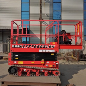 Cfmg 6 mét giảm giá bán theo dõi Crawler Scissor nền tảng địa hình gồ ghề off road truy cập thang máy - Product Image 5